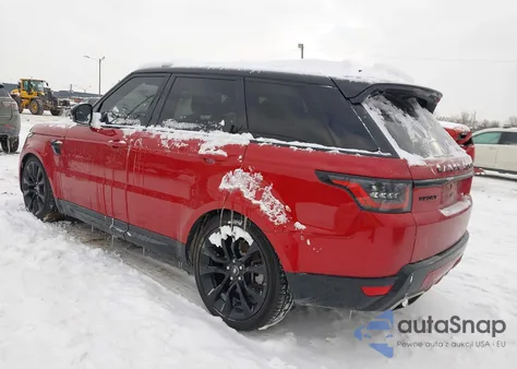 2020 Land Rover Range Rover Sport Hse Mhev z USA, uszkodzony, nr VIN SALWR2SUXLA880112